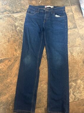 Levi's Men's Indigo Straight-Leg Jeans